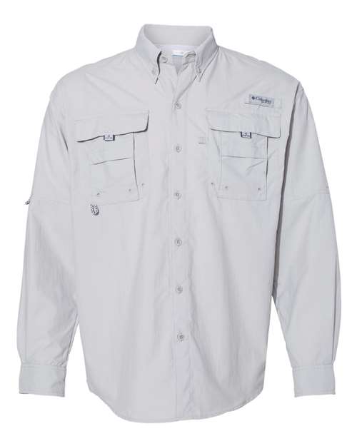 Columbia Bahama II Long Sleeve Shirt with Omni-Shade for Men - Sail - M