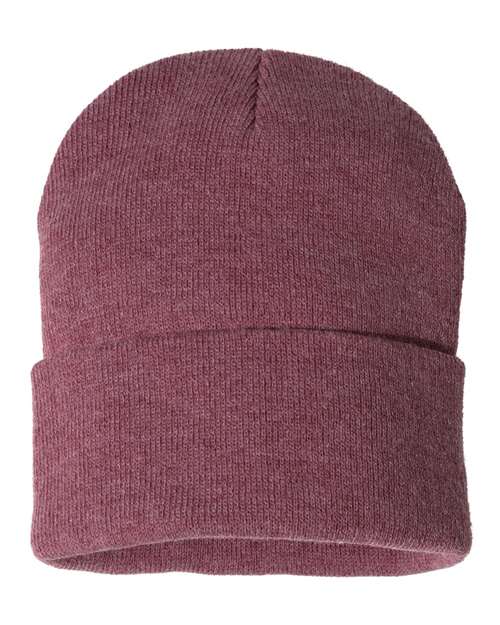 Sportsman Men's Solid 12" Cuffed Beanie Sportsman