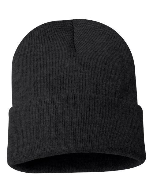 Sportsman Men's Solid 12" Cuffed Beanie Sportsman