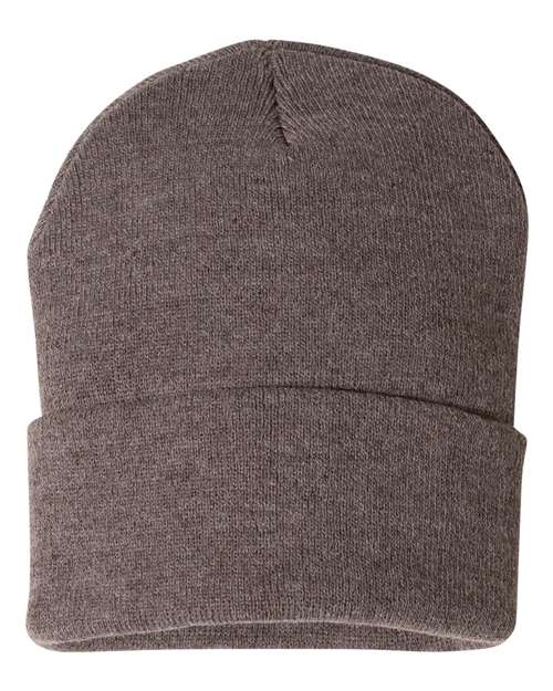 Sportsman Men's Solid 12" Cuffed Beanie Sportsman