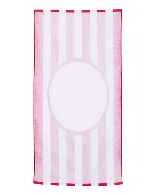 Carmel Towel Company Striped Beach Towel Carmel Towel Company