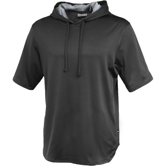 Pennant Men's Short Sleeve Warmup Hoodie