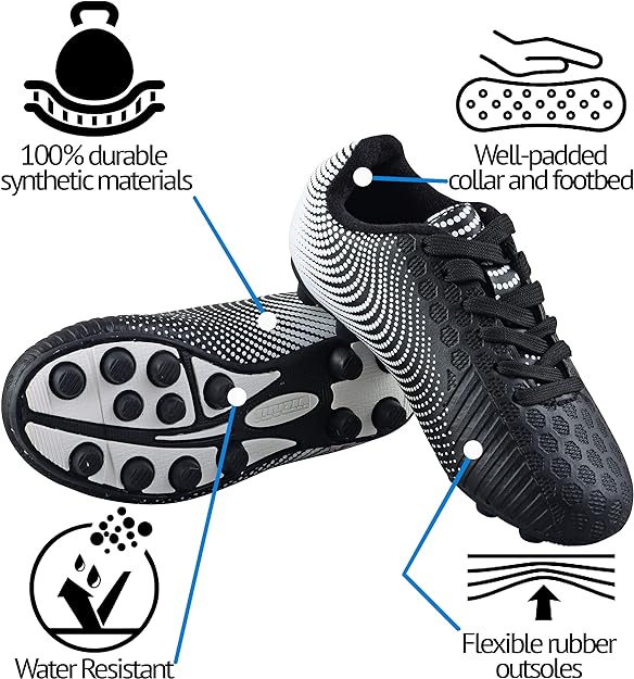 Vizari Unisex-Adult Stealth FG Soccer Cleats Vizari