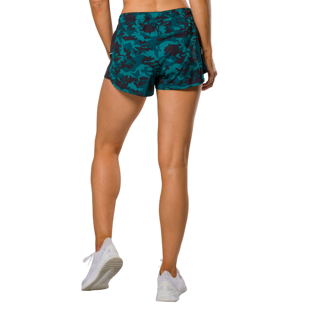 Nathan Women's Printed Essential Shorts Nathan Sports