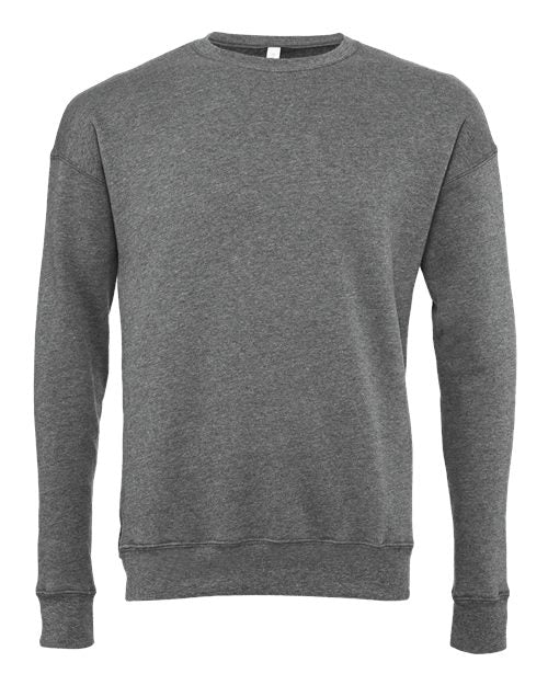 BELLA+CANVAS  Unisex Sponge Fleece Drop Shoulder Sweatshirt. BC3945