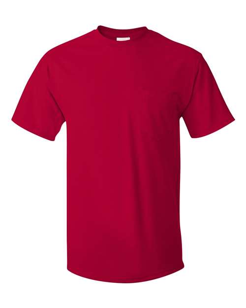 Hanes Men's Authentic Pocket T-Shirt Mens Apparel Shirts & Tops