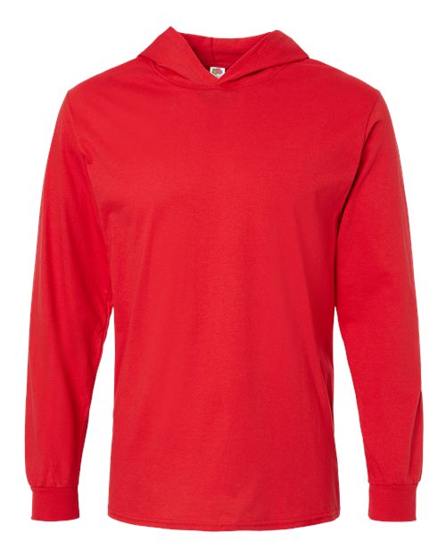 Fruit of the Loom Men's HD Cotton Jersey Hooded T-Shirt