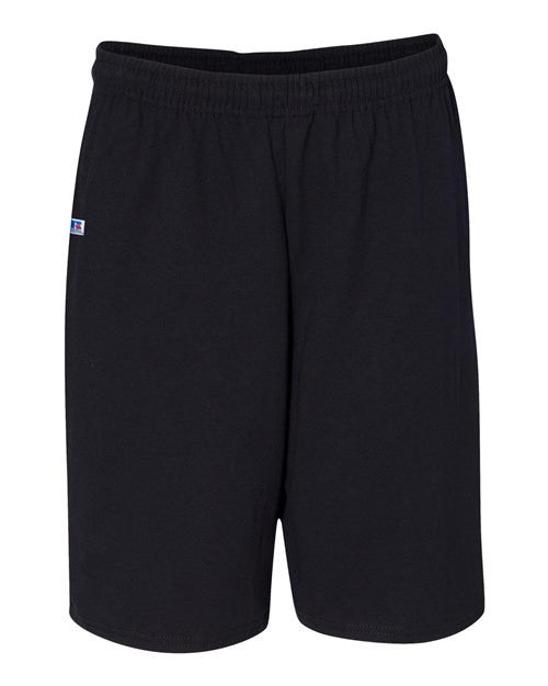 Russell Athletic Men's Essential Jersey Cotton 10" Shorts with Pockets Russell Athletic