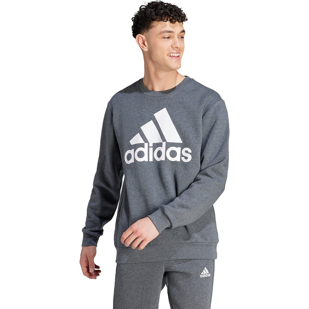 adidas Men's Essentials Fleece Big Logo Sweatshirt adidas