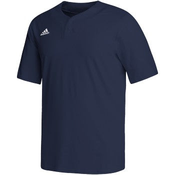 Adidas Men s Icon Pro 2 Button Baseball Jersey 4XL Navy Blue