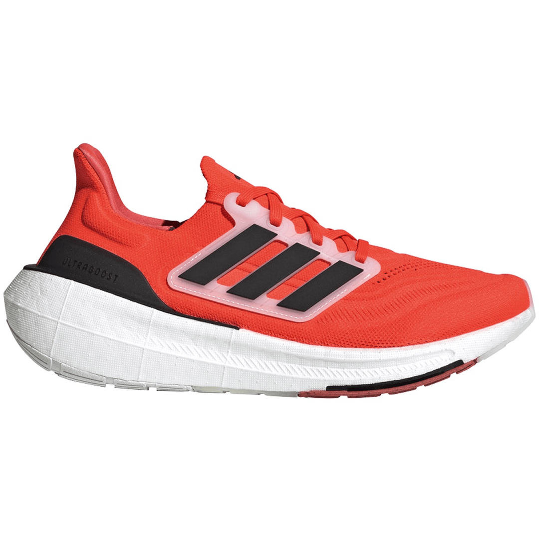 Adidas Mens Ultraboost Light Running Shoes Red Black Size 11.5