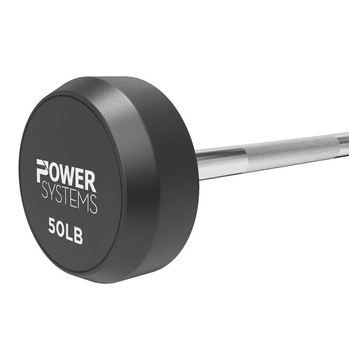 Power Systems ProStyle Fixed Barbell Straight Handle Exercise & Wellness Strength Bars & Plates