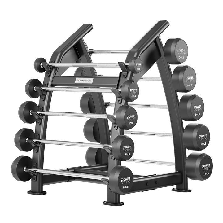 Power Systems ProStyle Fixed Barbell Straight Handle Exercise & Wellness Strength Bars & Plates