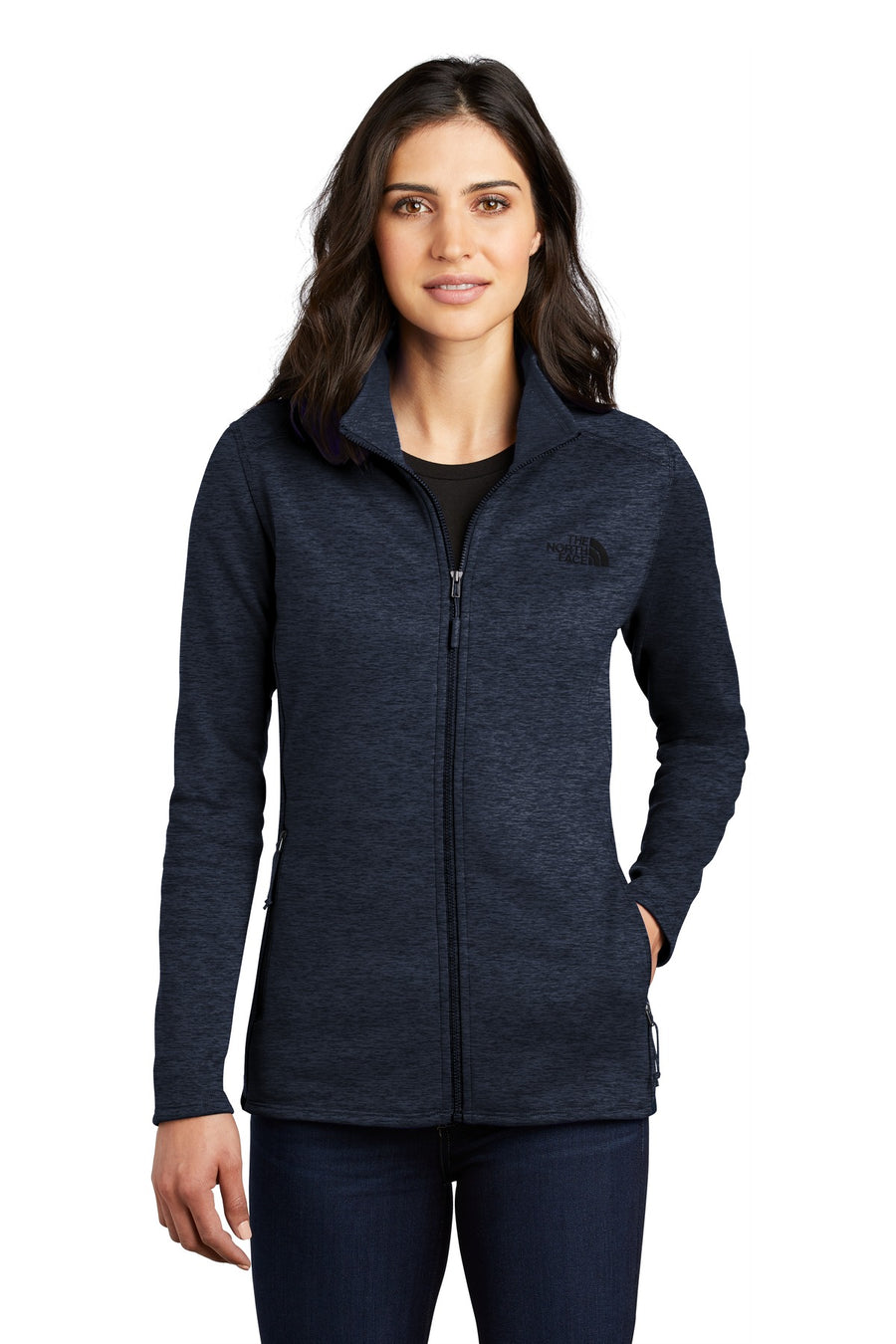 The North Face Ladies Skyline Full-Zip Fleece Jacket. NF0A47F6 The North Face