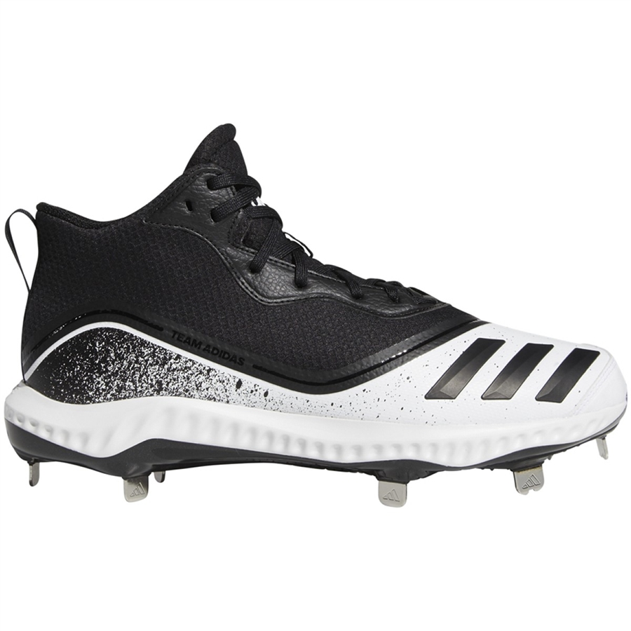 adidas Men's Icon V Bounce Mid Metal Baseball Cleats adidas