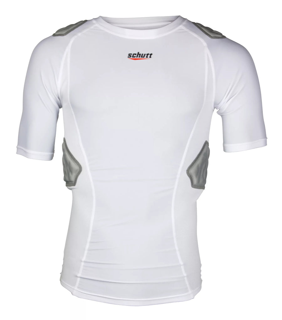 Schutt Youth Integrated Padded Football Compression Shirt Schutt