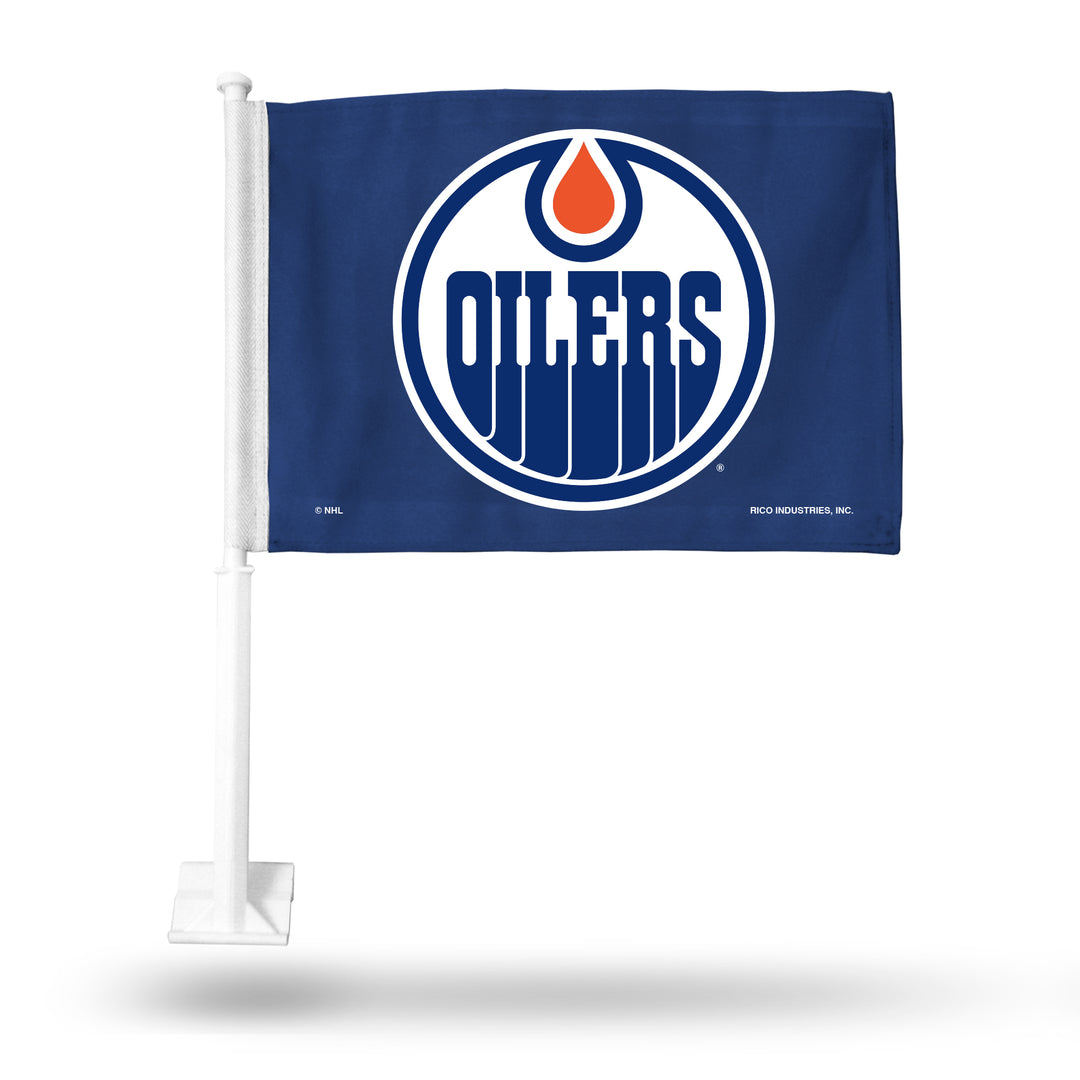 NHL Edmonton Oilers Car Flag Fan Gear NHL Edmonton Oilers