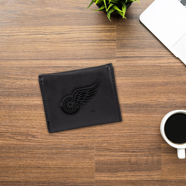 NHL Detroit Red Wings Laser Engraved Trifold Fan Gear NHL Detroit Red Wings