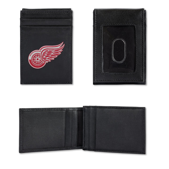 NHL Detroit Red Wings Embroidered Front Pocket Wallet Fan Gear NHL Detroit Red Wings