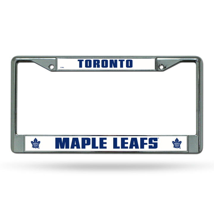 NHL Toronto Maple Leafs Chrome License Plate Frame Fan Gear NHL Toronto Maple Leafs