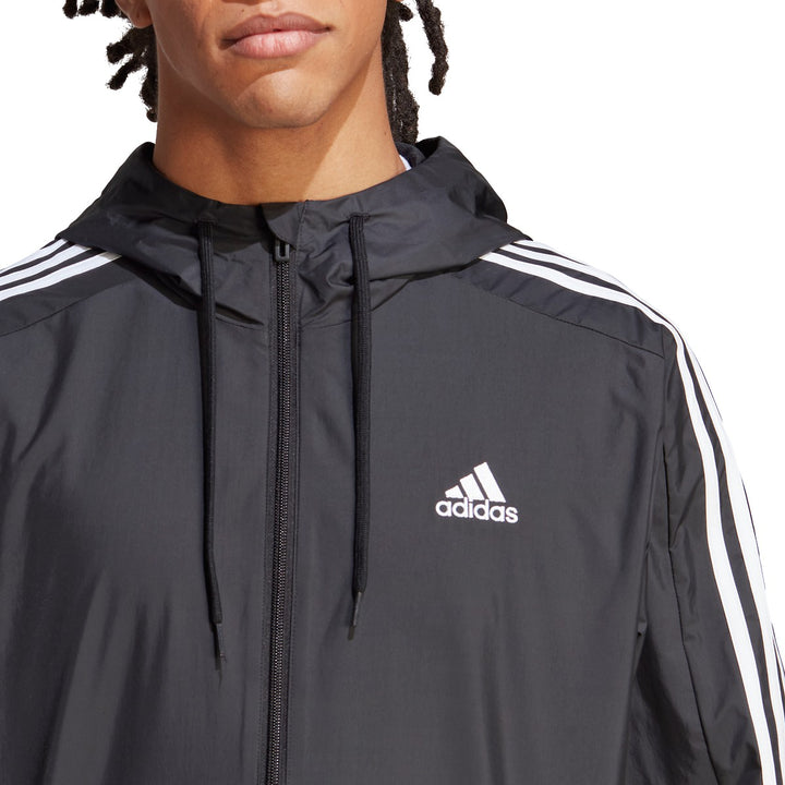 adidas Men's Essentials Woven 3-Stripes Windbreaker adidas