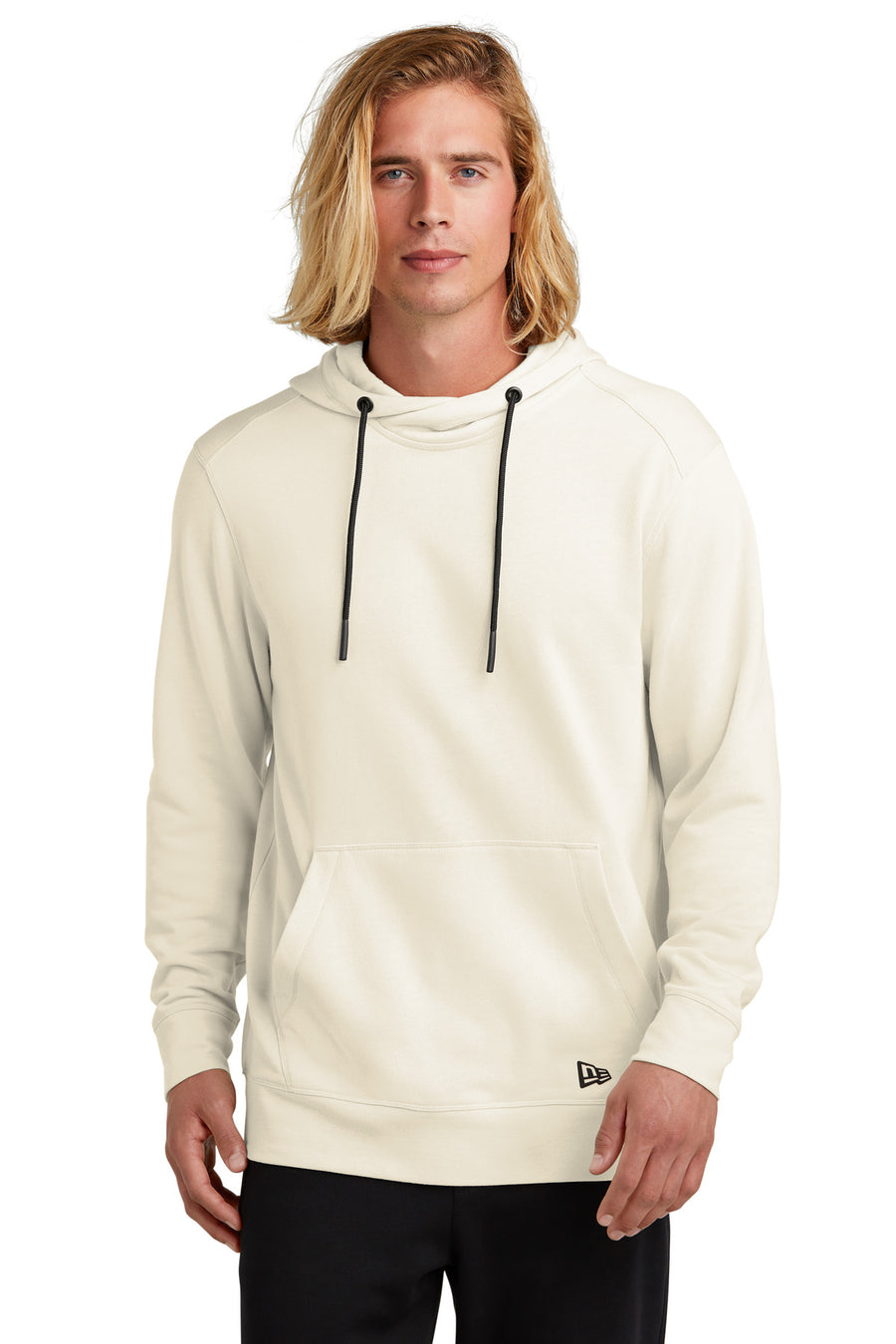 New Era Men's Tri-Blend Fleece Pullover Hoodie. NEA510 New Era