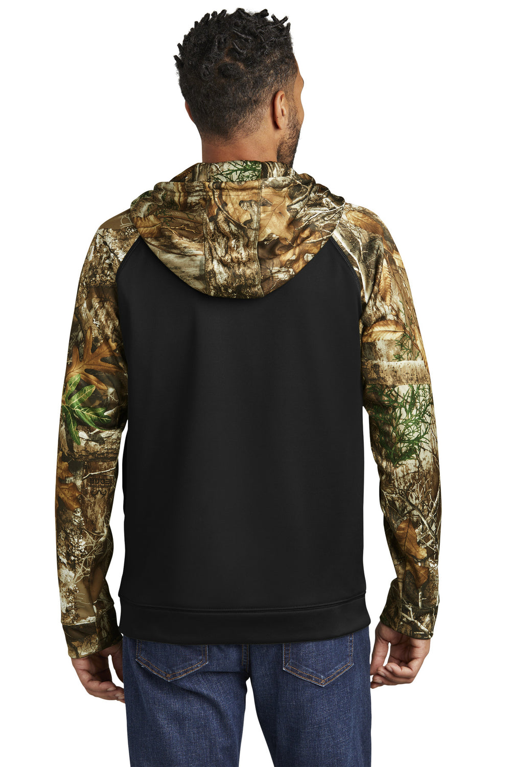 Russell Outdoors Realtree Performance Colorblock Full-Zip Hoodie. RU452 Russell Outdoors