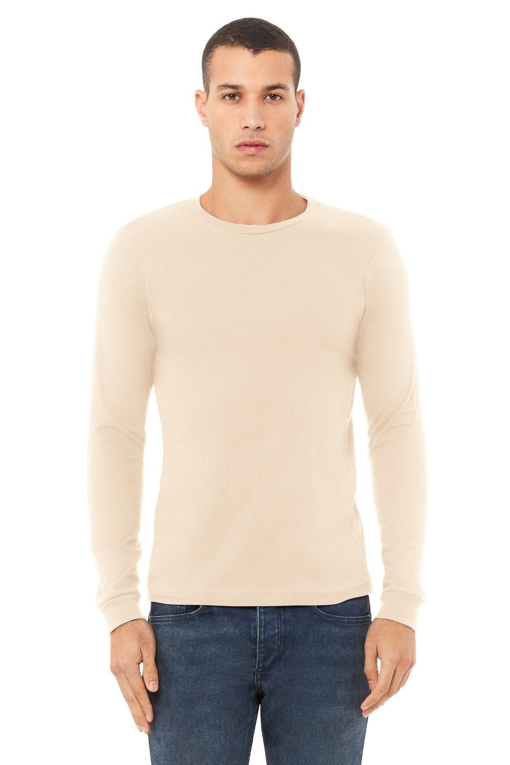 BELLA + CANVAS Men's Jersey Long Sleeve Tee