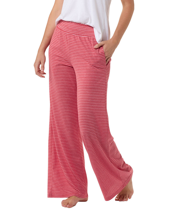 Boxercraft Ladies' Evelyn Stripe Wide Leg Pants Boxercraft