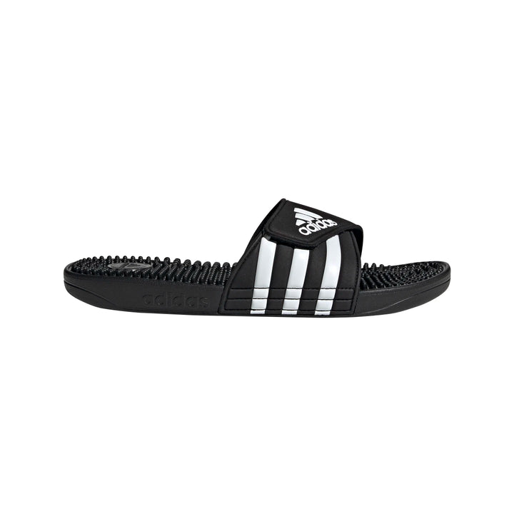 Adidas slides men black best sale