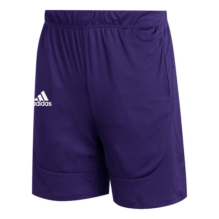 adidas Men's Aeroready Purple Training Shorts With Pockets Mens Apparel Shorts