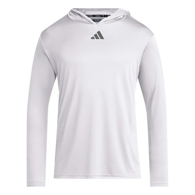 adidas Men's D4T Long Sleeve Lightweight Hoodie Mens Apparel Sweatshirts & Fleece