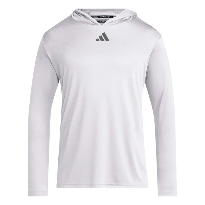 adidas Men's D4T Long Sleeve Lightweight Hoodie Tall Mens Apparel Sweatshirts & Fleece