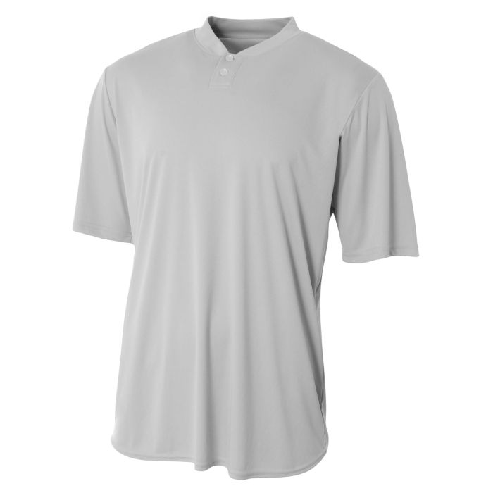 A4 Men's Tek 2-Button Henley