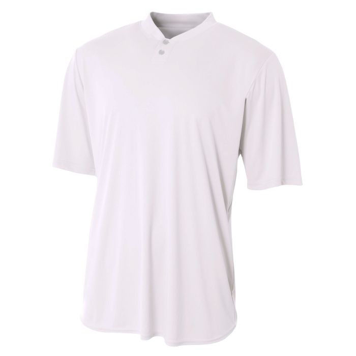 A4 Men's Tek 2-Button Henley