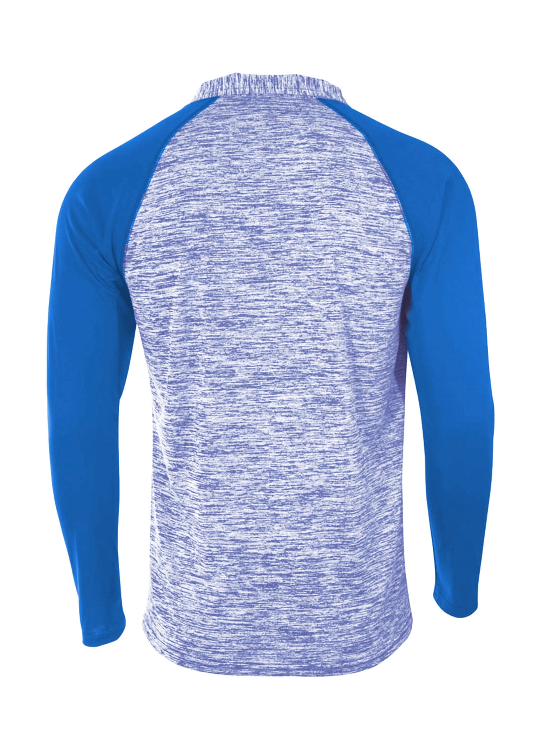 A4 Mens 1/4 Zip Space Dye with Contrast A4