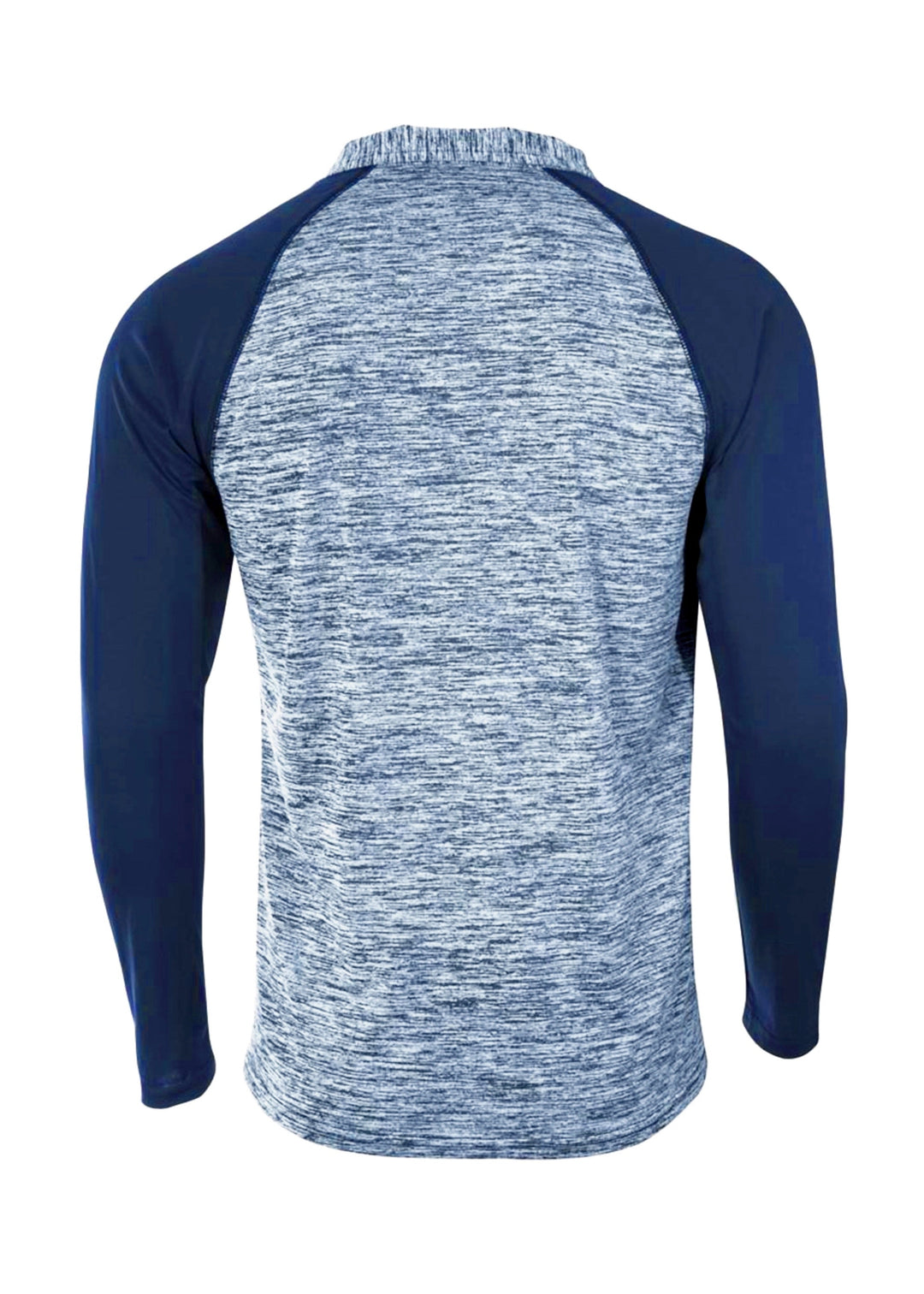 A4 Mens 1/4 Zip Space Dye with Contrast A4