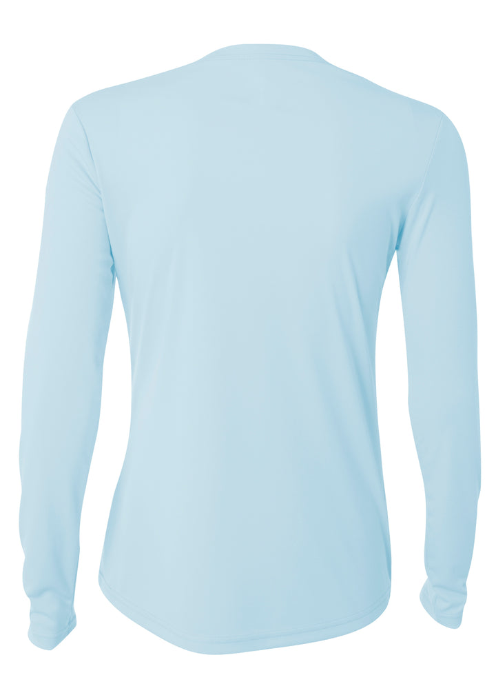 A4 Women's Long Sleeve Cooling Performance Crew