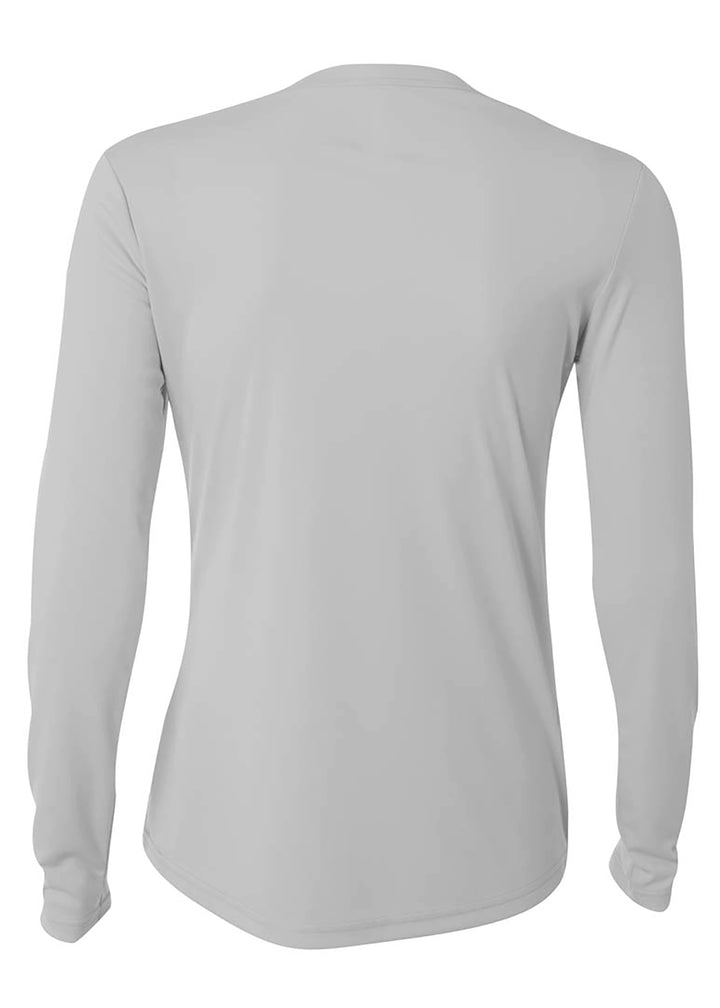 A4 Women's Long Sleeve Cooling Performance Crew