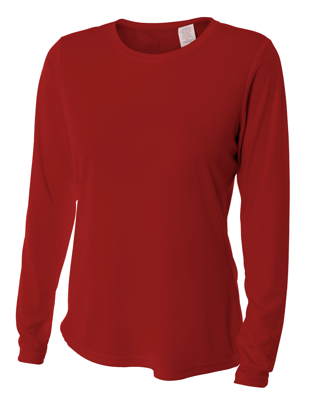 A4 Women's Long Sleeve Cooling Performance Crew