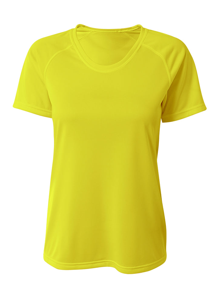 A4 Womens SureColor Short Sleeve Cationic Tee A4