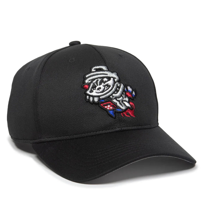 Outdoor Cap Rocket City Trash Pandas™ MiLB® Replica Structured Solid Panel Hat (MIN-350)