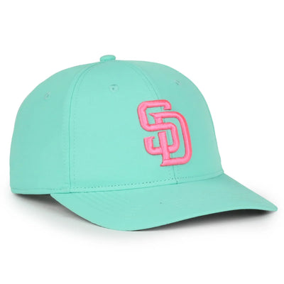 Outdoor Cap San Diego Padres™ Official MLB® Replica Structured Solid Panel Hat MLB-550cc Fan Gear MLB San Diego Padres