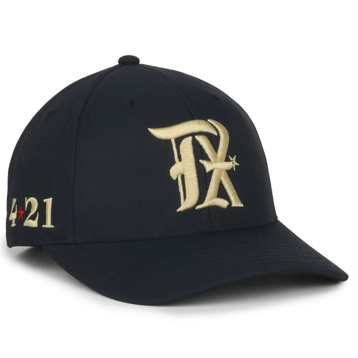 Outdoor Cap Texas Rangers™ Official MLB® Replica Structured Solid Panel Hat MLB-550cc Fan Gear MLB Texas Rangers