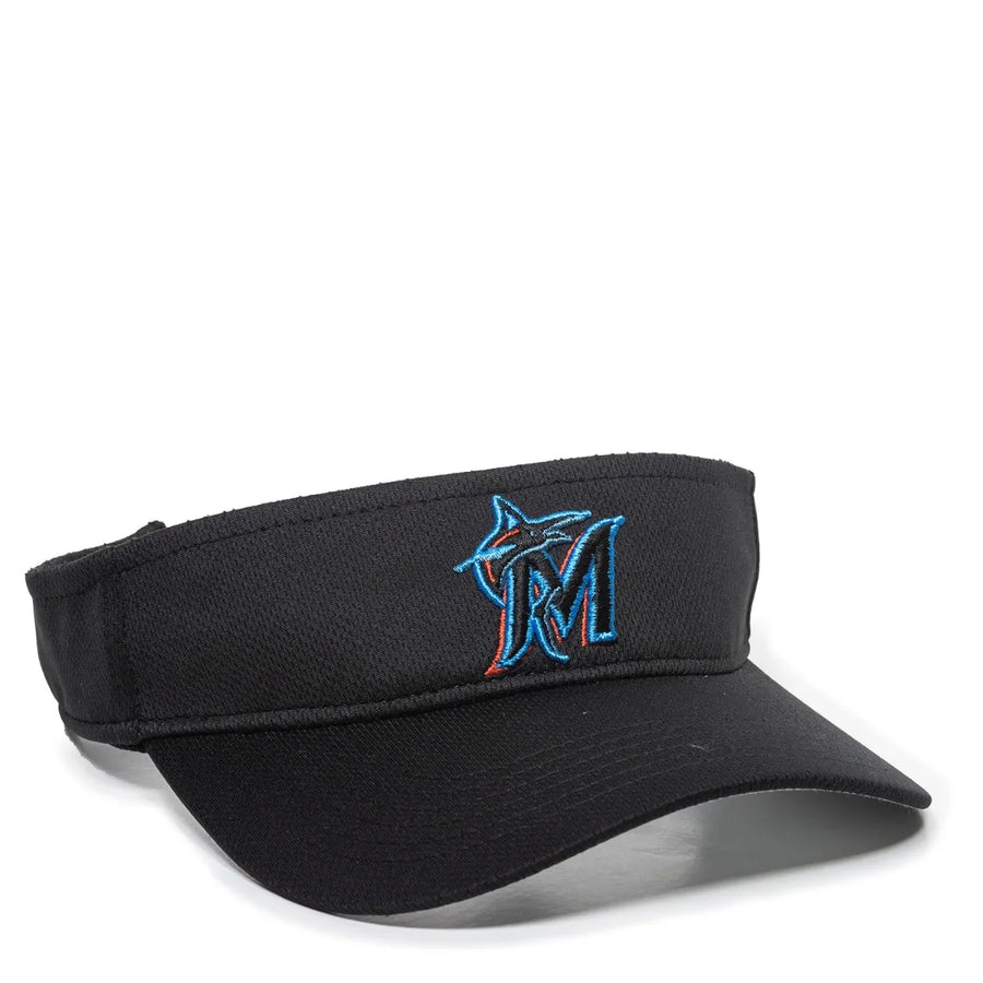 Outdoor Cap Miami Marlins™ MLB® Replica Visor MLB-185 Fan Gear MLB Miami Marlins