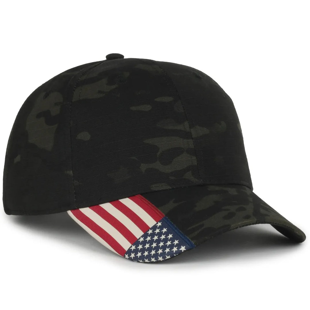 Outdoor Cap CWF-405 Multicam Structured Solid Back Hat Unisex Accessories Hats & Caps