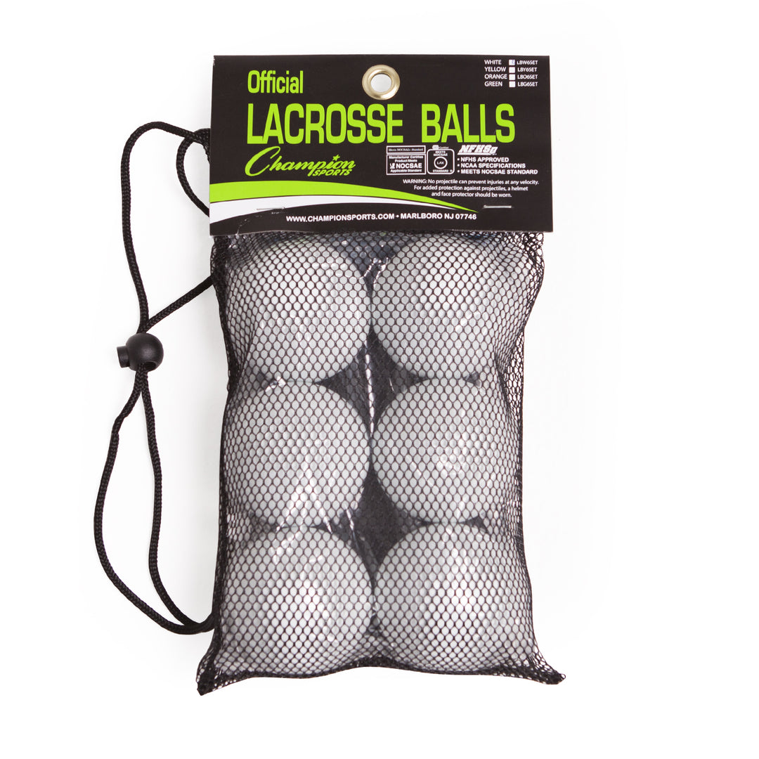 Champion Sports Lacrosse Ball Set Champion Sports