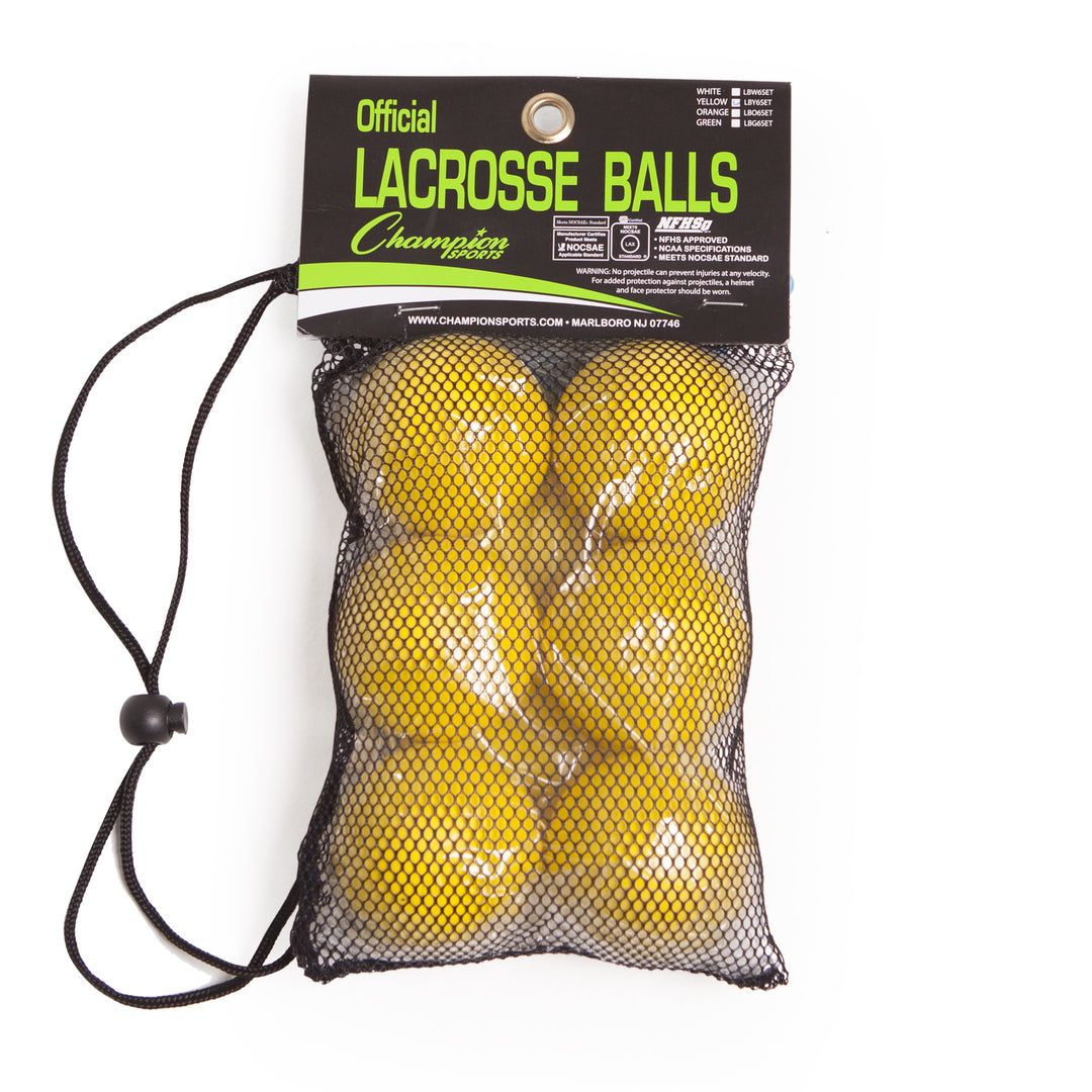 Champion Sports Lacrosse Ball Set Champion Sports