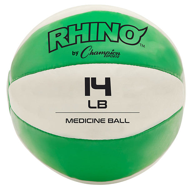 Champion Sports Rhino Leather Medicine Ball Champion Sports