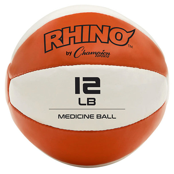 Champion Sports Rhino Leather Medicine Ball Champion Sports